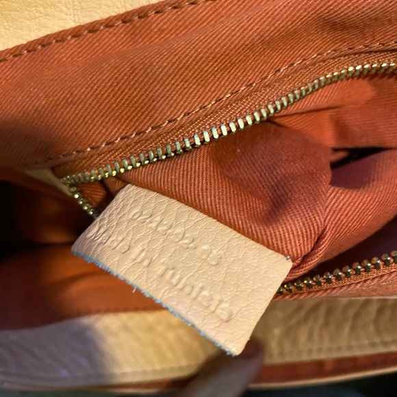 See By Chloe leather crossbody bag orange - Picture 8 of 8